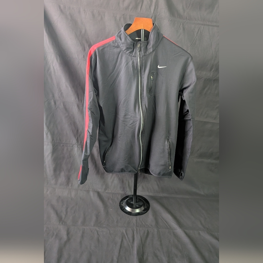 Nike Men's Black and Red Jacket